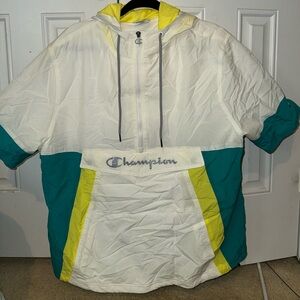 Champion Short-sleeved Windbreaker Size XL